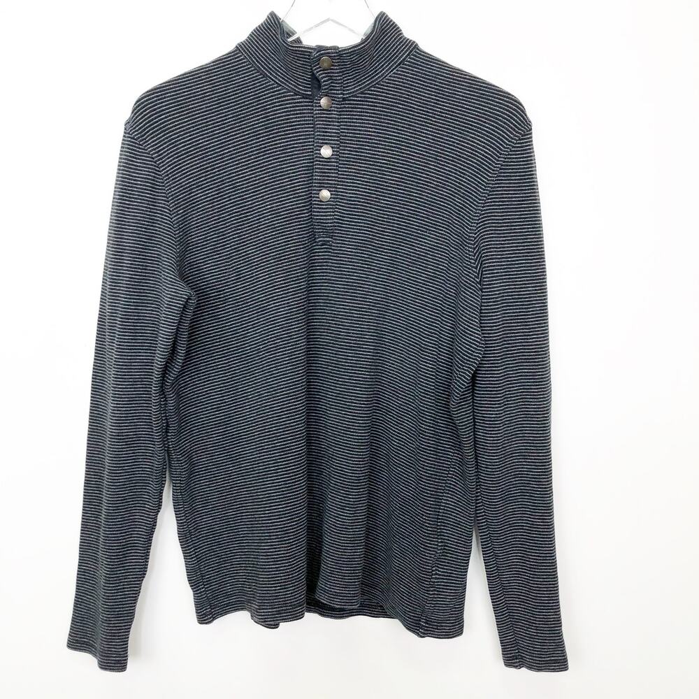 Michael Kors Striped Long Sleeve Sweater L